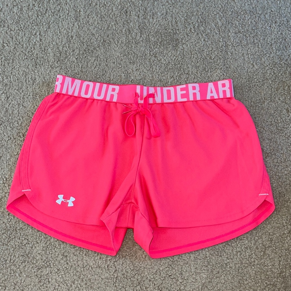 Under Armour Play Up Short - Vibrant Pink